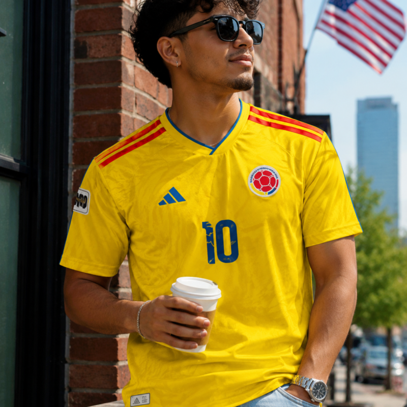 Camiseta deportiva Colombia #10